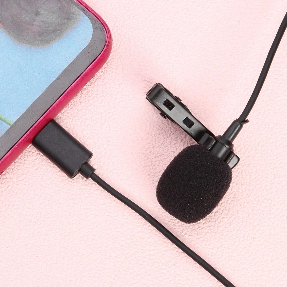 satin al en cok satan 2020 c tipi boyun mikrofonu kondenser ses kaydi mini klip mikrofon icin huawei xiaomi samsung android smartphone tl232 39