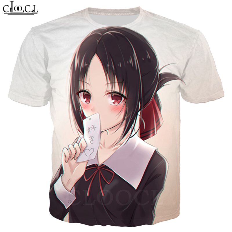 Anime Kaguya Sama Love Is War T Shirt Men Women 3d Print Shinomiya Kaguya Short Sleeve Tracksuit Casual Streetwear Tops From Hxfactory 9 74 Dhgate Com Anime Kaguya Sama Love Is War T Shirt Men Women 3d Print Shinomiya Kaguya Short Sleeve Tracksuit Casual Streetwear Tops From Hxfactory 9 74 Dhgate Com