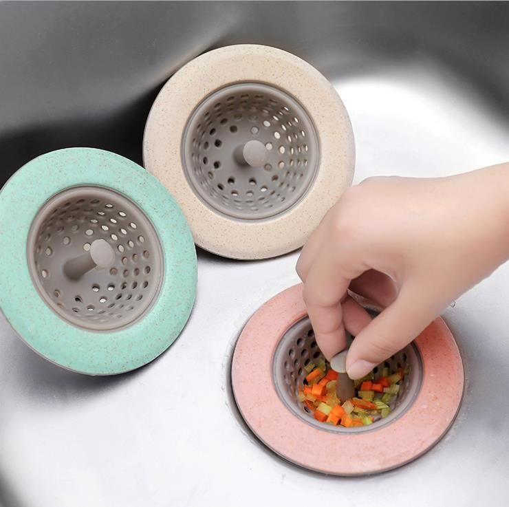 2019 Silicone Sink Strainer Garbage Disposal Plug Drain Cover Bathroom Sewer Hair Filter Kitchen Supplies Basket From Bob2018 0 86