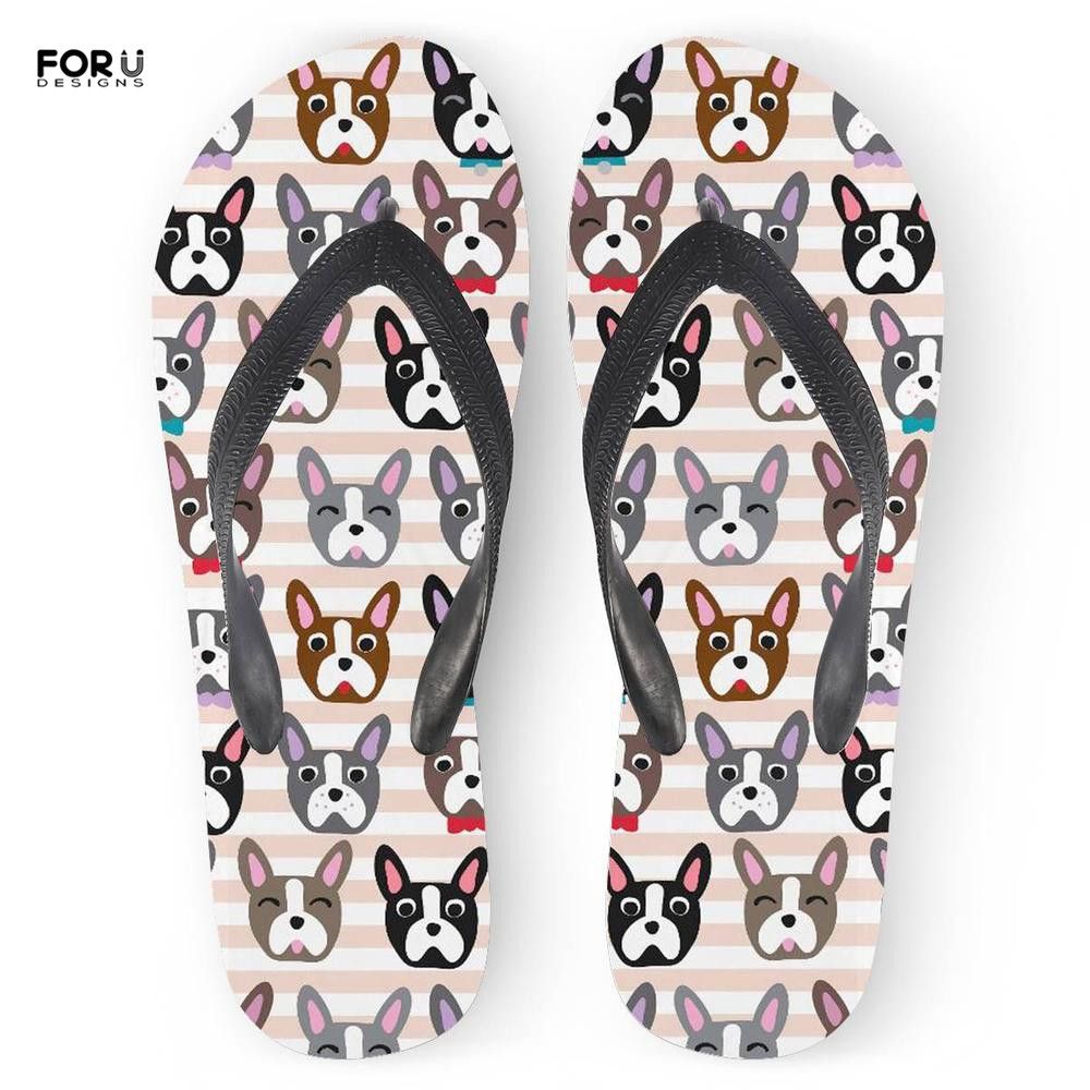 boston terrier slippers