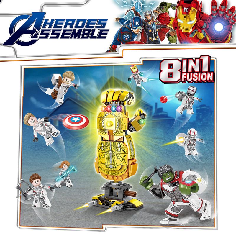 lego iron man 8 in 1