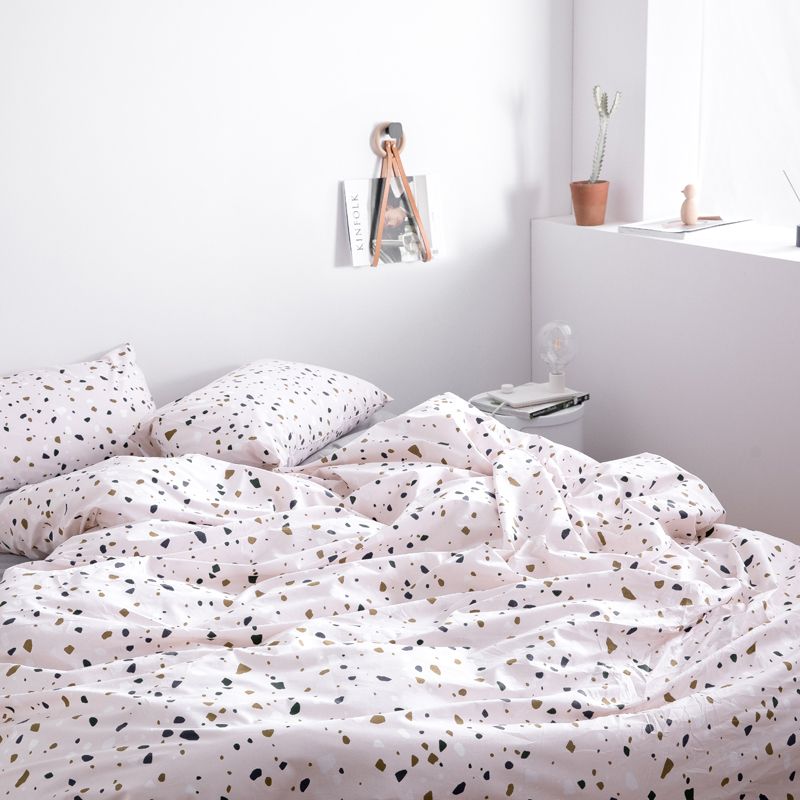 polka dot twin comforter set