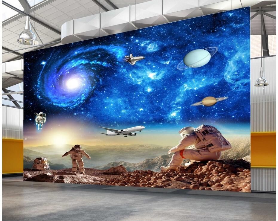 3d Wallpaper Custom Photo Space Dream Star Galaxy Background Wall