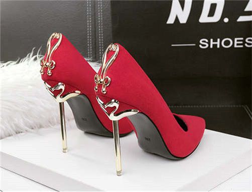 stilettos red sole