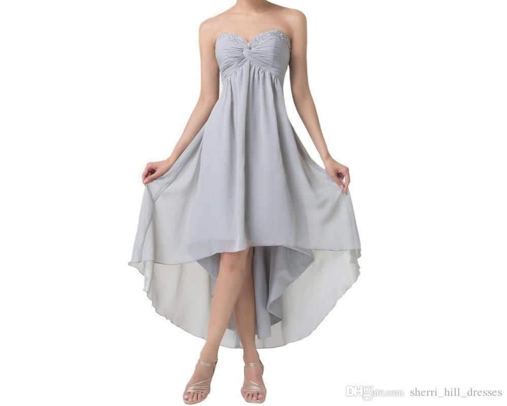 grey occasion dresses