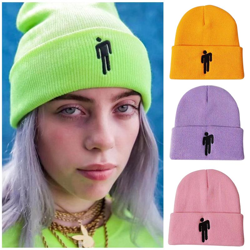 Acquistare 2019Embroidery Trend Billie Eilish Berretti Cappelli Cuffed  Beanie Plain Caldo Inverno Stoffe Cappelli Uomo Donna Solid Hip Hop  Economico | Consegna Veloce E Qualità | DHgate Italy