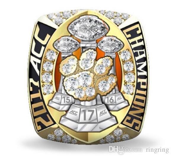 2019 Pay4u The Newest 2017 2018 2018 Clemson Tigers National Acc Championship Ring Fan Gift Wholesale Drop Shipping From Pay4u 1148 Dhgatecom