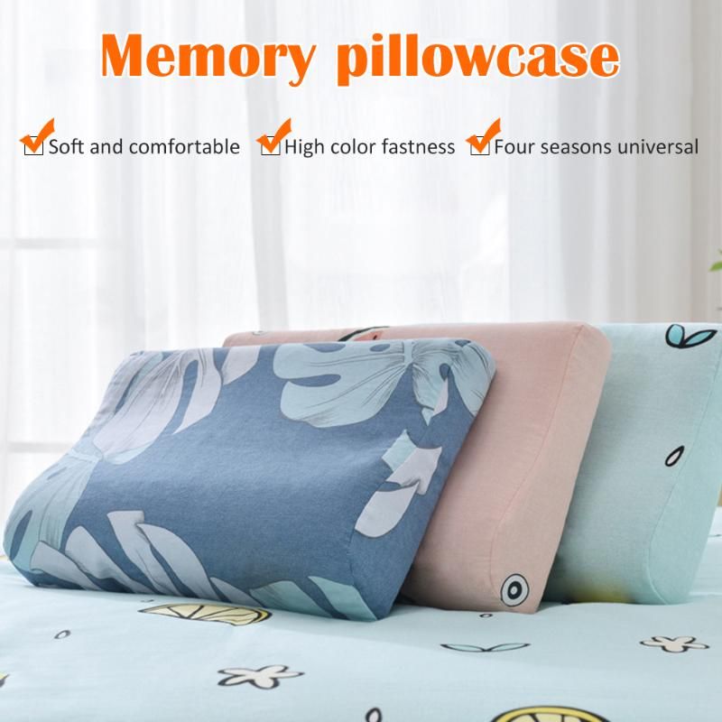 Pillow Case Slowly Rebound Memory Foam Space Pillow Cases Neck
