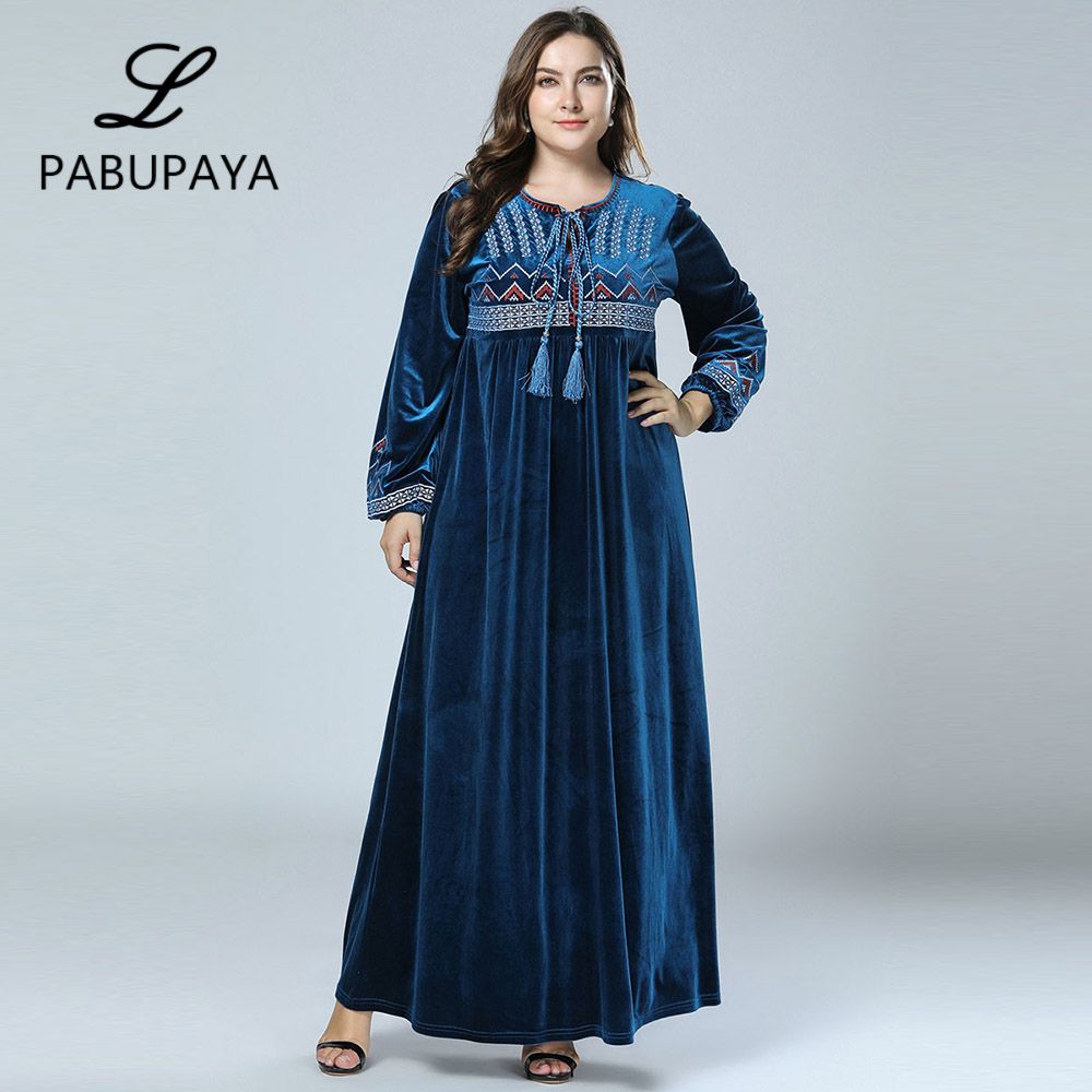 Simple Embroidered Stitching Dress Arab Muslims Robes Casual Dressing Maxi Abayas Long Gown Party Cocktail Elegance Gowns Womens Evening Dresses Junior Party Dresses From Hello528shop 2 28 55 Dhgate Com