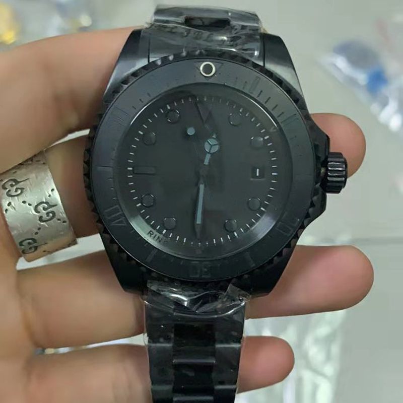 All Black Top Quality Luxury Mens Watch 