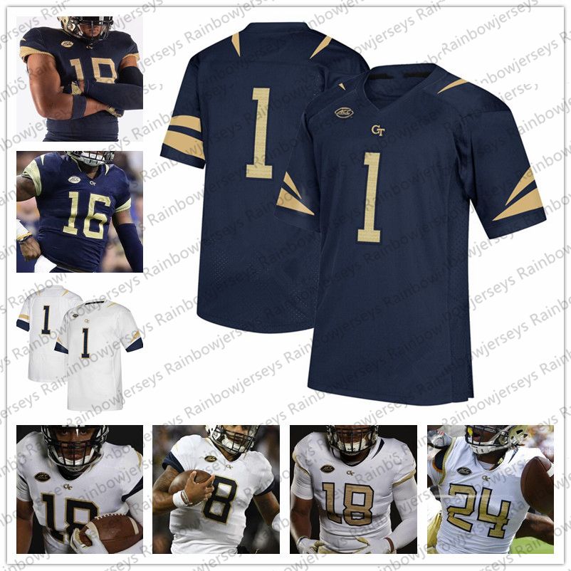 georgia tech navy jersey