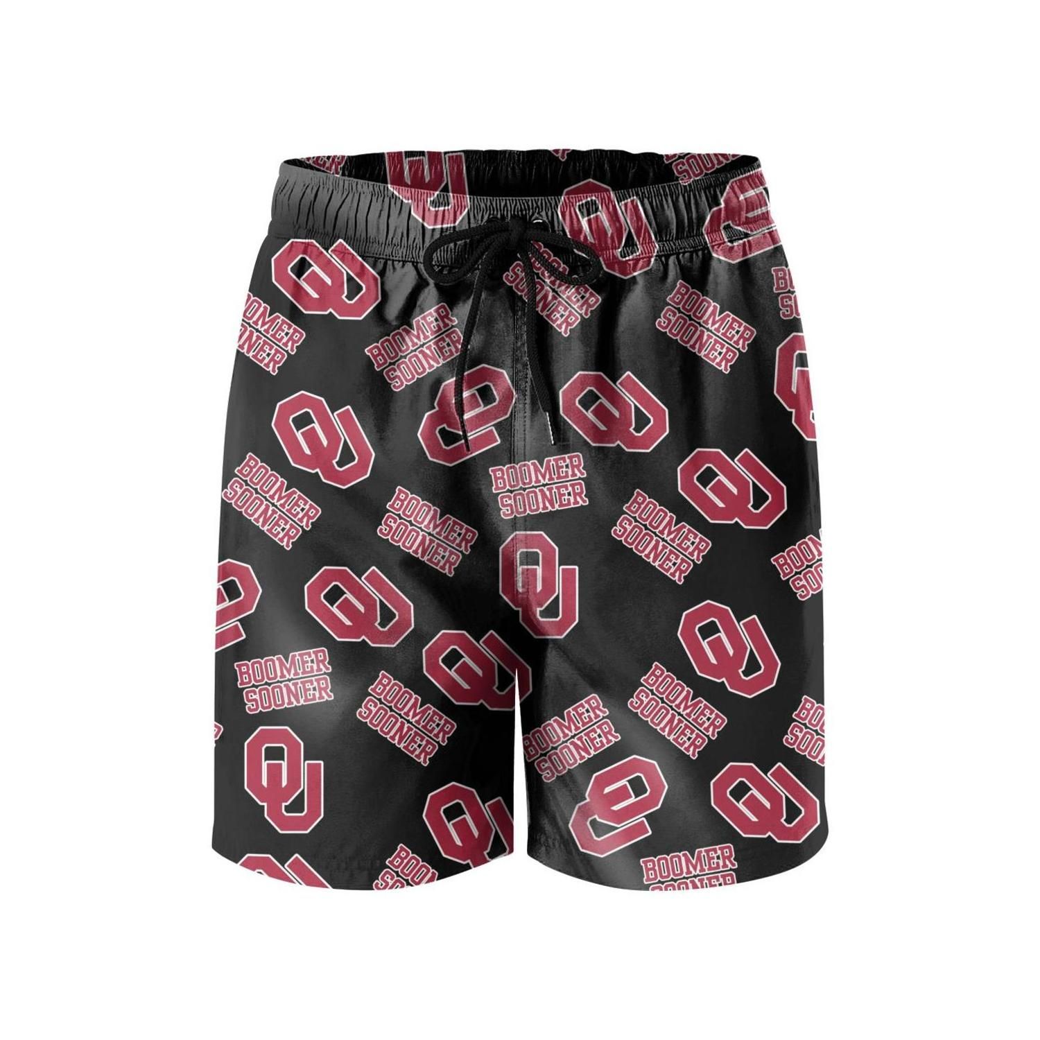 Oklahoma Sooners Football Logo Red Mens 
