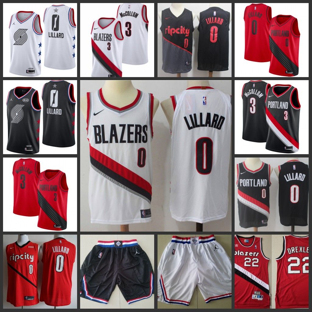 cj mccollum jersey rip city