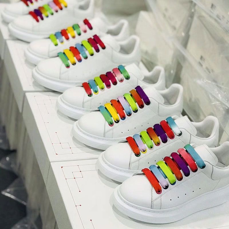 rainbow designer shoes