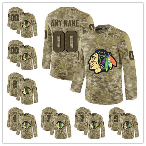 blackhawks army jersey