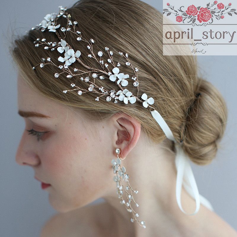 simple bridal hair accessories