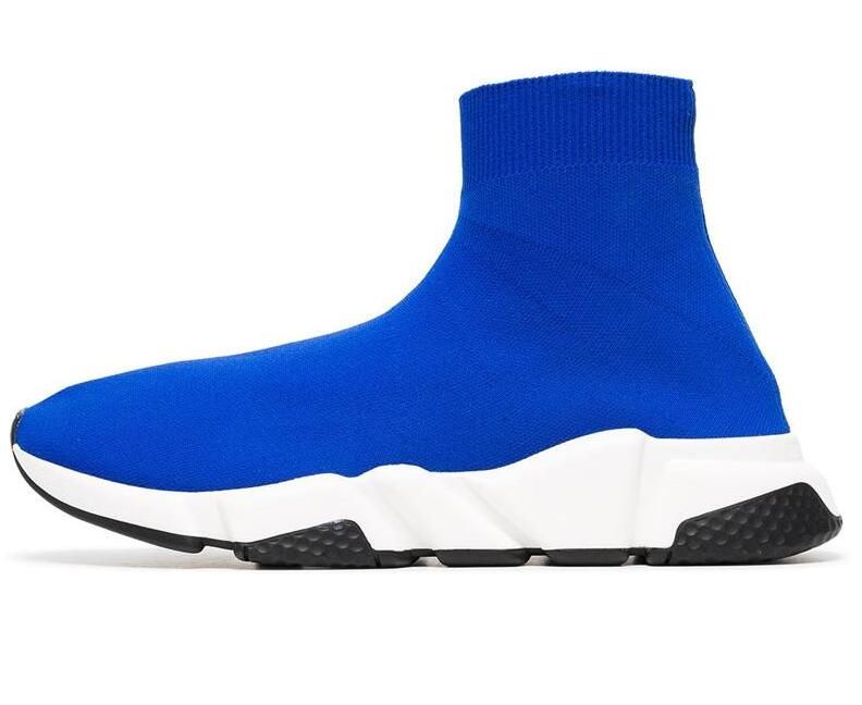 Balenciaga Speed Trainer синие