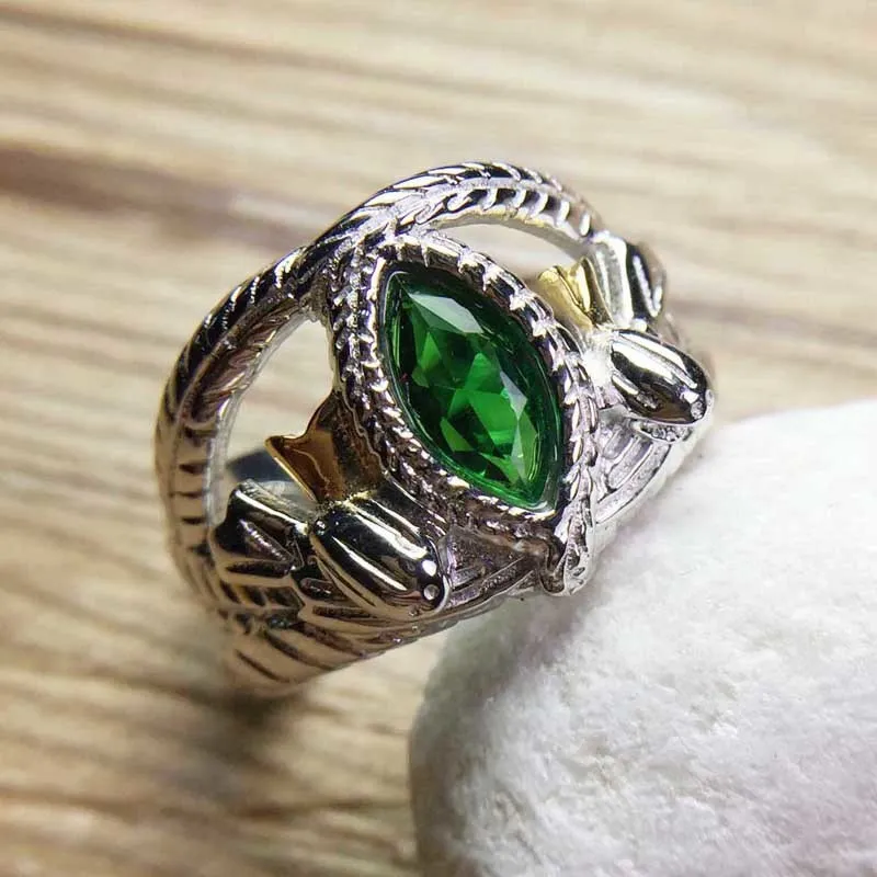 Anillos de plata de ley 925 auténtica de Barahir LOTR anillo de boda para  hombres joyería para fanáticos de la película  AliExpress