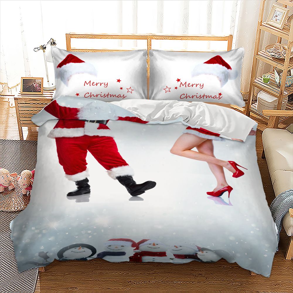 Danceing Christmas Bedding Set 3d Printed Kids Children Duvet