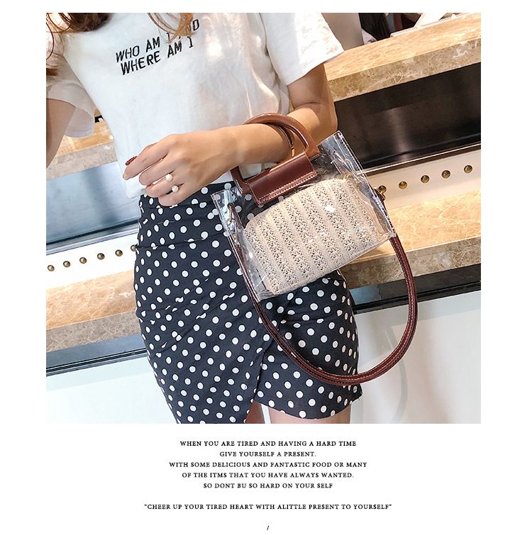 transparent bag fashion