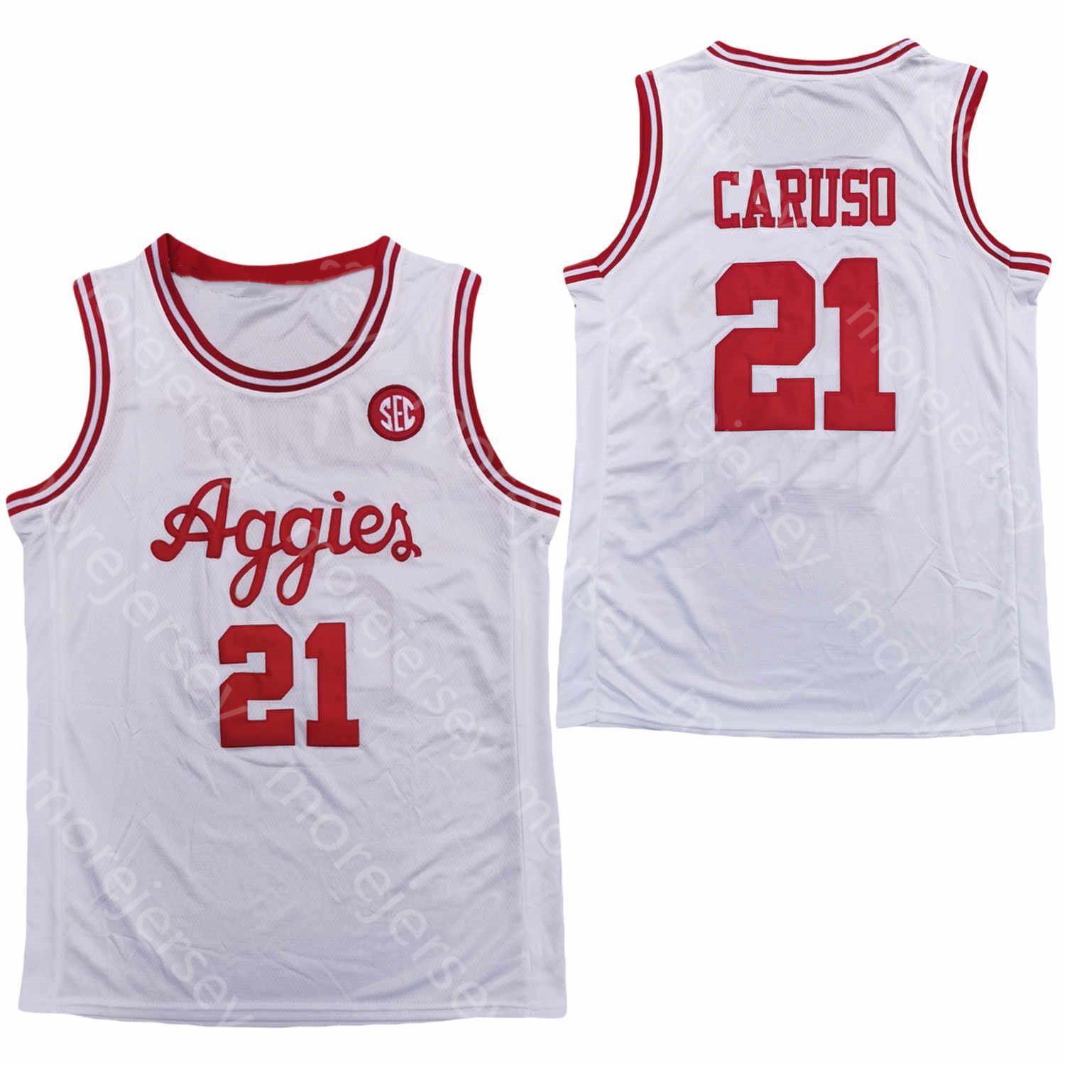 alex caruso white jersey