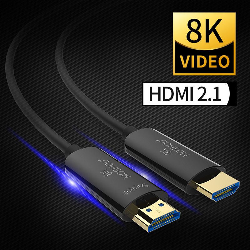 Real HDMI 2.1 Cable Ultra-HD UHD 8K HDMI 2.1 Cable 48Gbs with Audio /& Ethernet