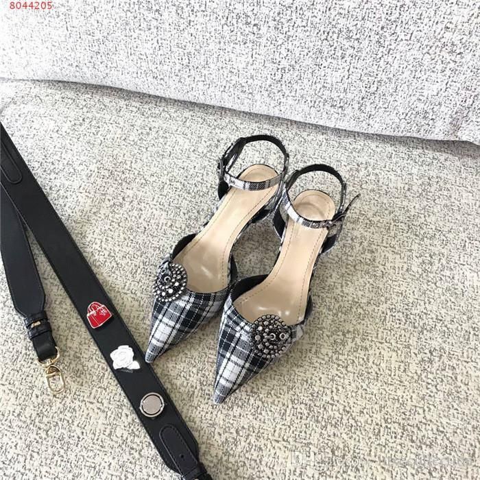 plaid kitten heels