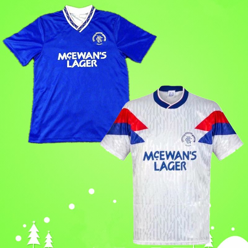 rangers 92 home shirt