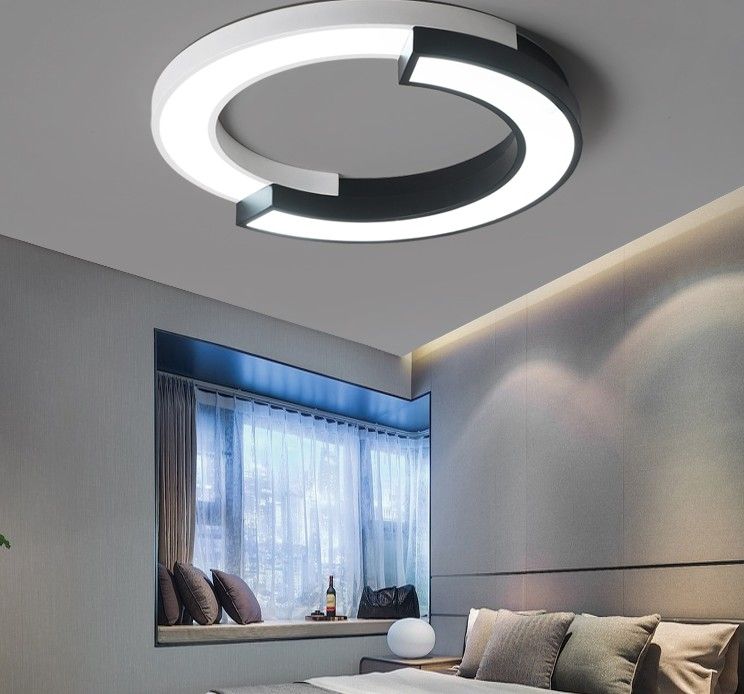 compre luces de techo modernas para el dormitorio de la sala de estar regulable con control remoto lamparas sencillas decoracion del hogar cocina