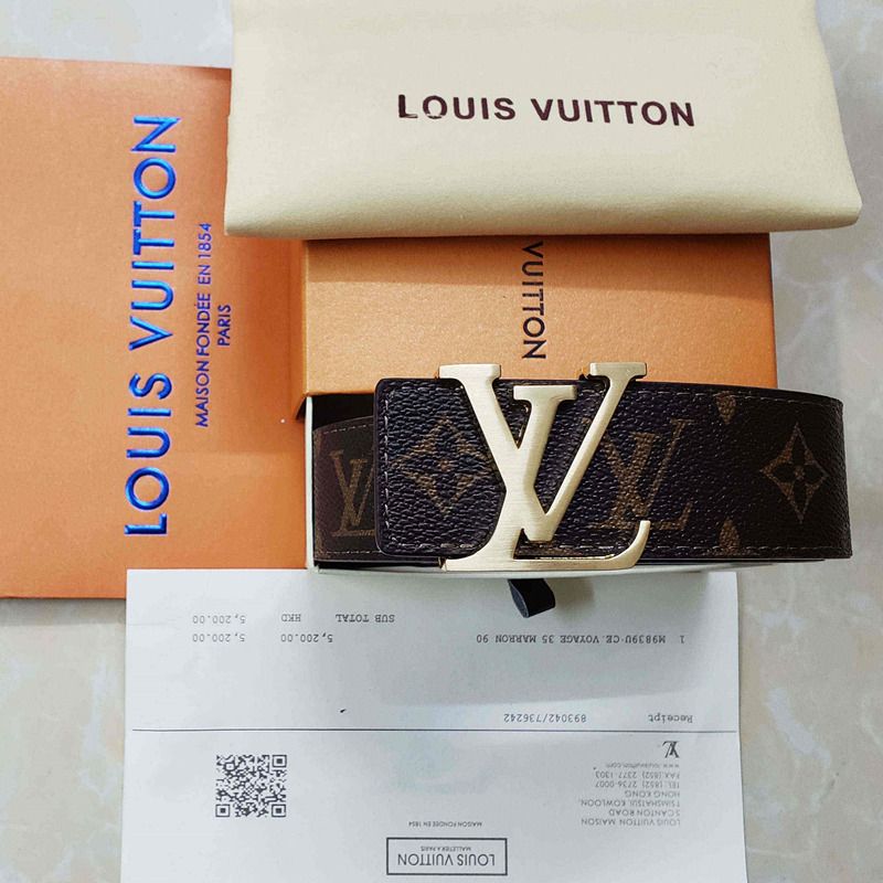 lv Louis Vuitton 40mm new leather belt M0422U 6 colors [lv belt 86] -  $109.00 : Luxury Shop