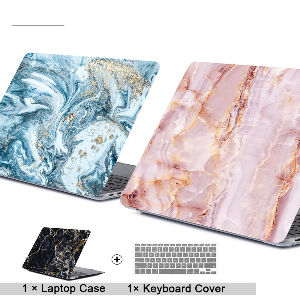 marble laptop case