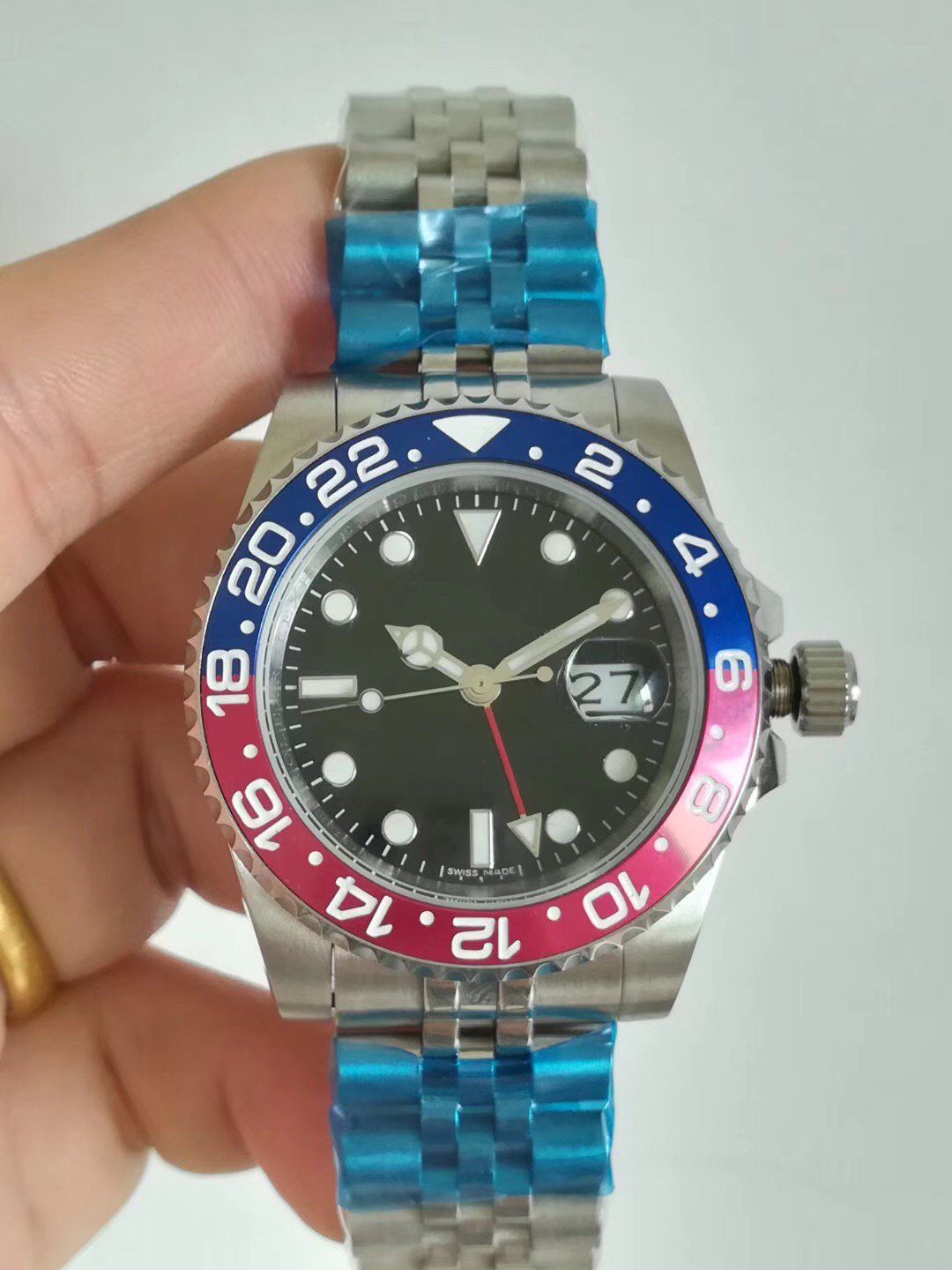 BEZEL blu rosso