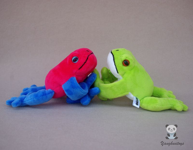poison dart frog plush