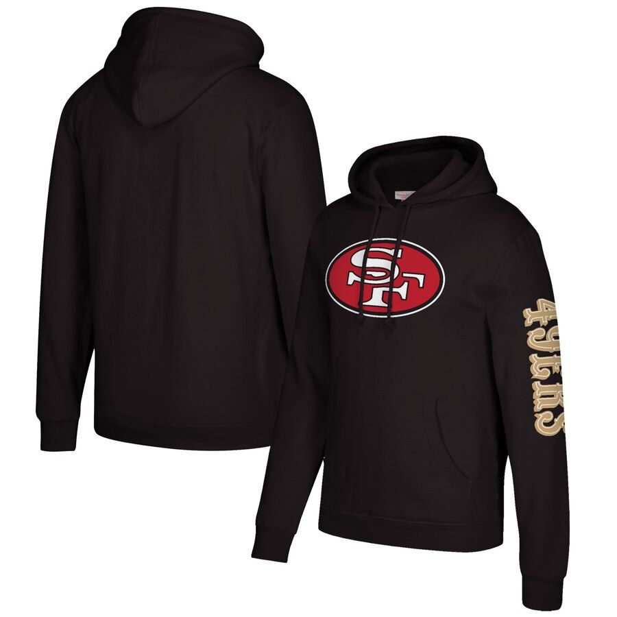 49ers mens moletom com capuz