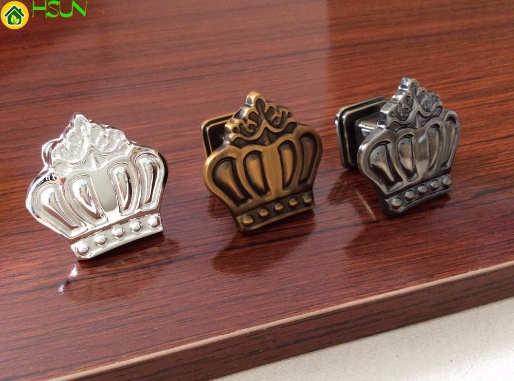 2019 Crown Knobs Dresser Knob Drawer Pulls Handles Cabinet Knobs