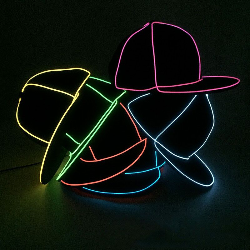 light up hats