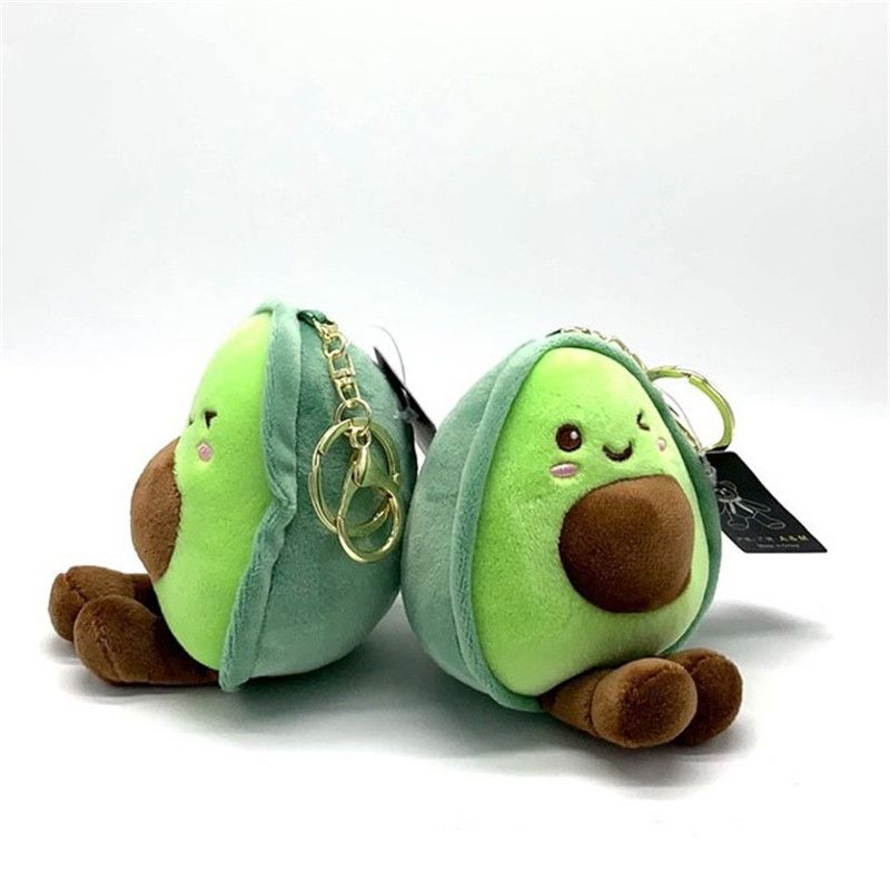 peluche de aguacate kawaii