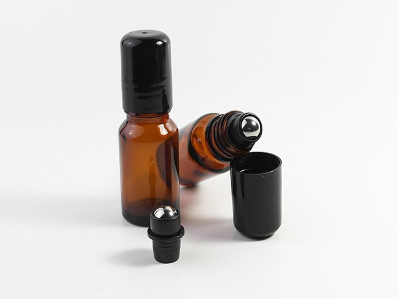 Refillable Thick Amber 5ml 10ML MINI perfume bottle, 10ml amber