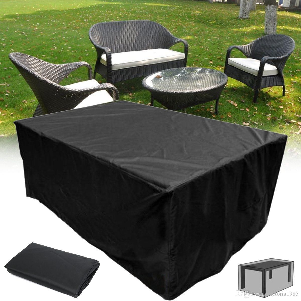 2020 Garden Furniture Home Rain Cover Waterproof Oxford Wicker