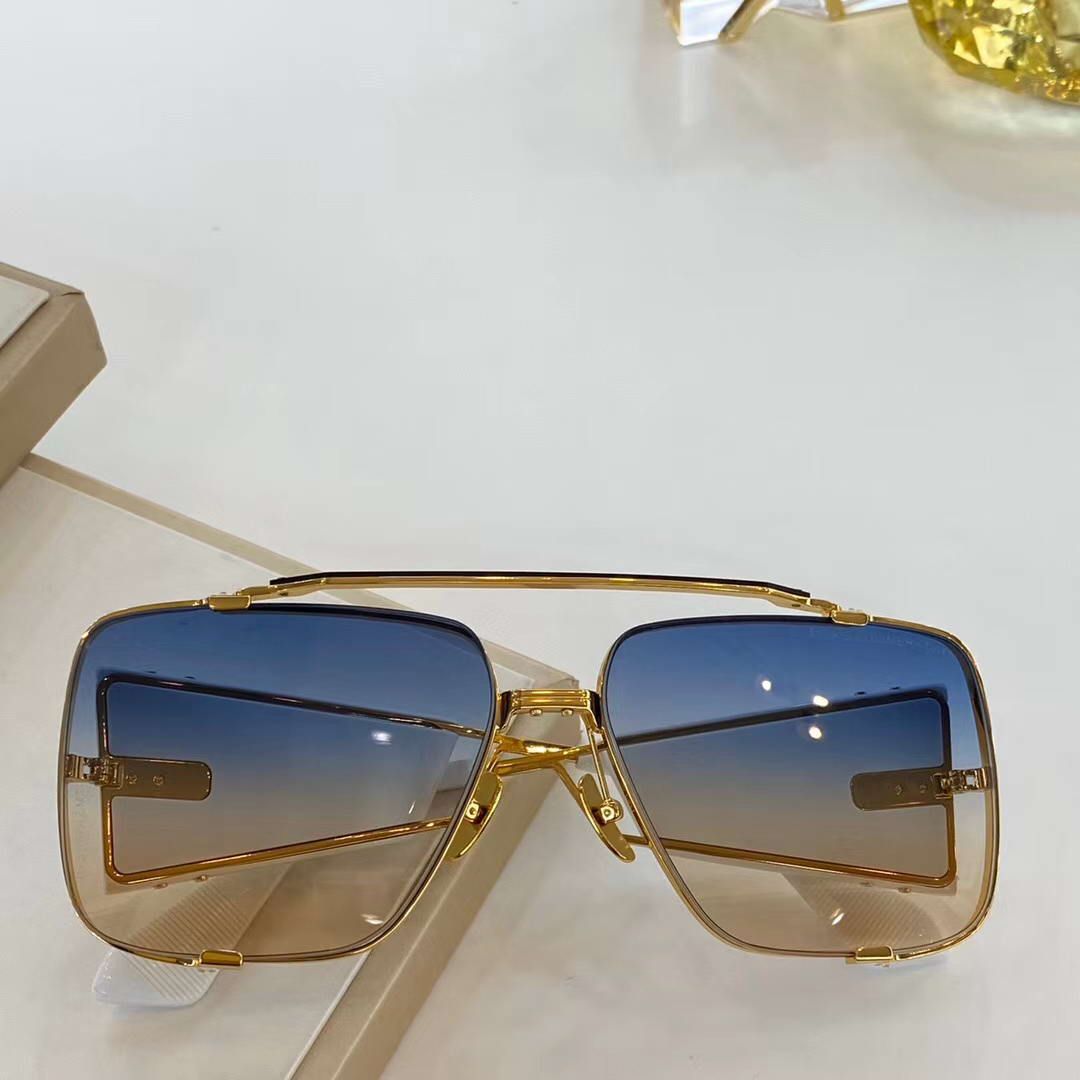 blue gradient lens sunglasses