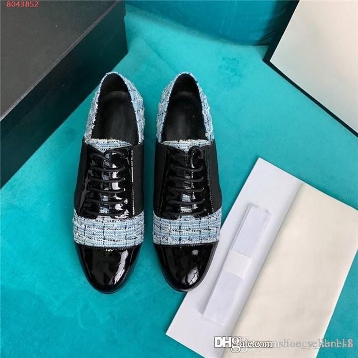 Latest Ladies Patent Leather Casual Shoes Breathable Fabric With