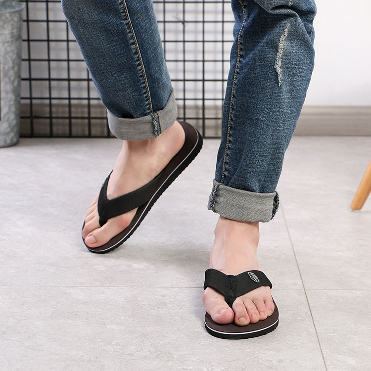 jeans and flip flops men