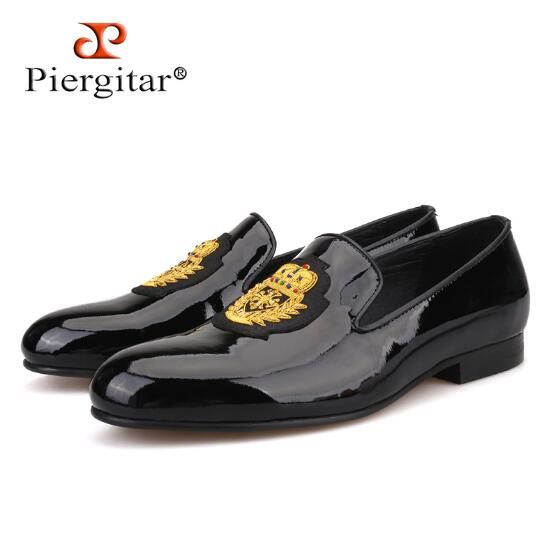mocasines charol hombre