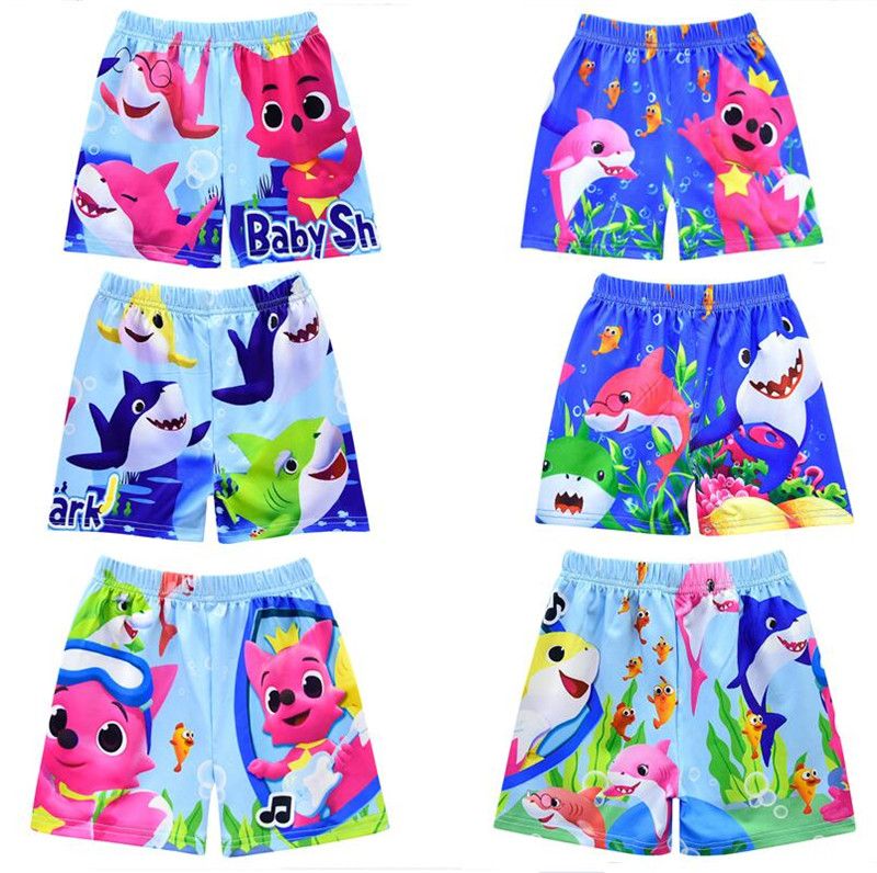 baby shark swim shorts