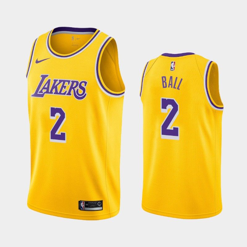 lonzo ball purple jersey