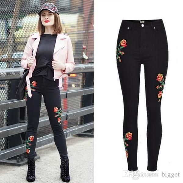 cropped black jeans ladies