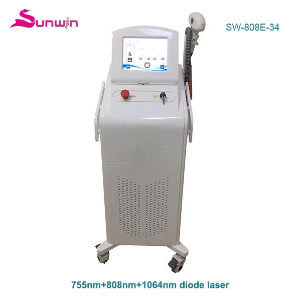 808e 34 Diode Laser Machines Laser Hair Removal For Blonde Hair