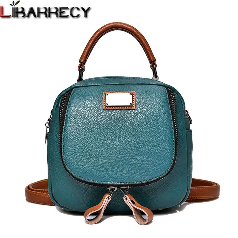 cute leather backpack purse