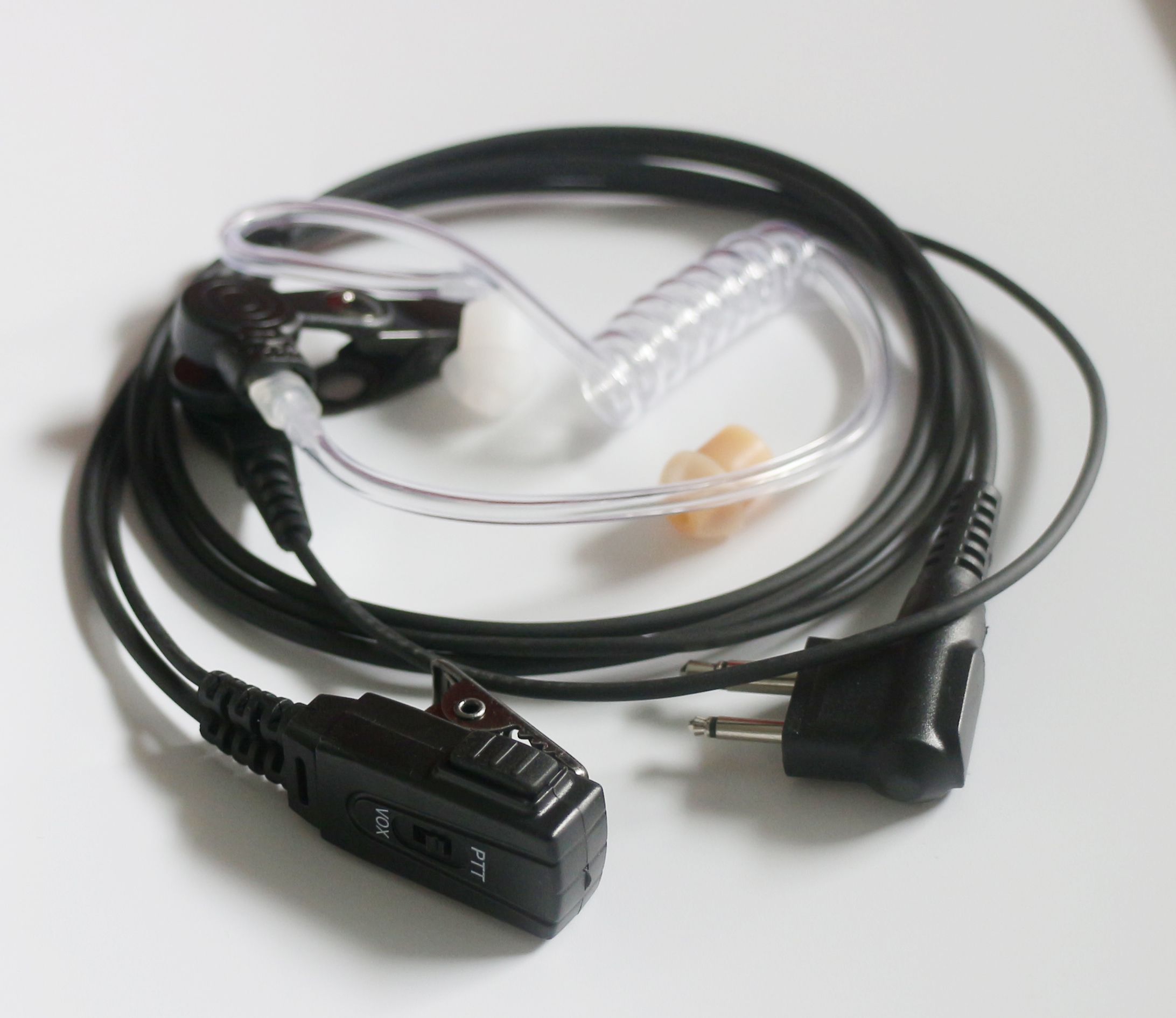 DTR410 PR400 MAG ONE DTR650 Acoustic Earpiece w// PTT Mic for Motorola CP200