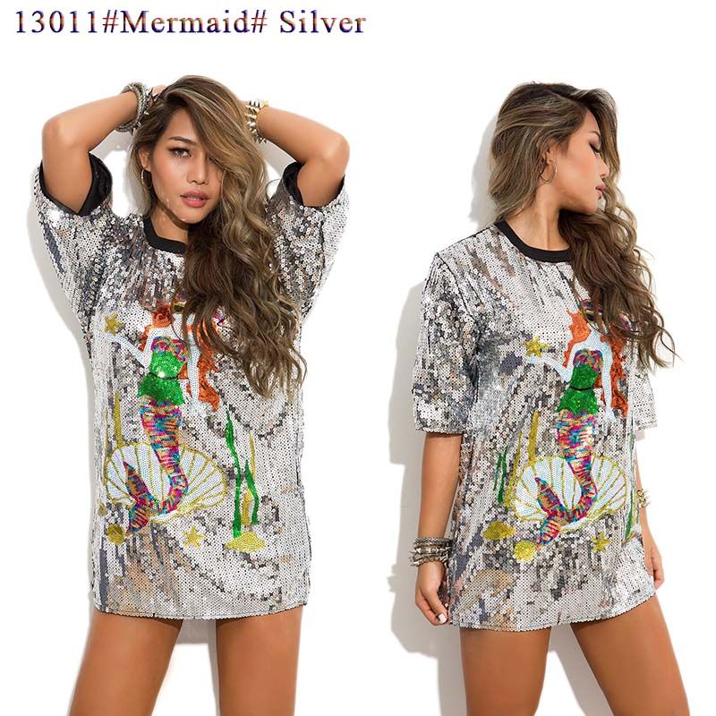 13011 # Mermaid # Silver